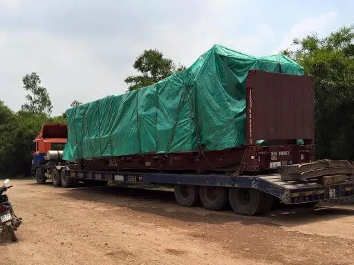 Vận chuyển máy móc công nghiệp nặng