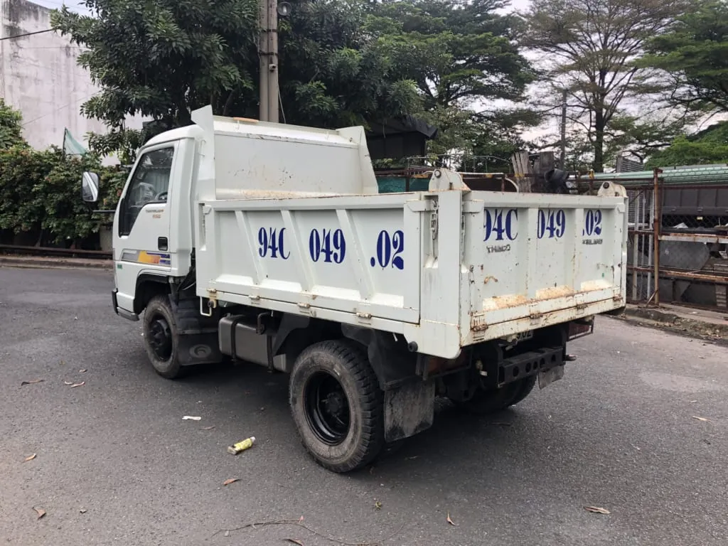 Ty ben và hệ thống thủy lực trên xe FD250